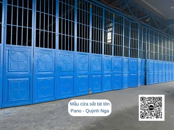 Mẫu của sắt bịt tôn pano - tôn hình tại Cần Thơ